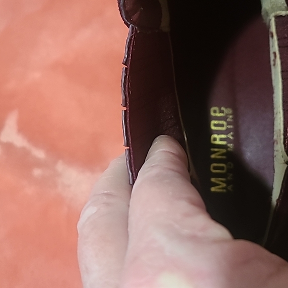 Monroe and Main Purple Ankle Boots - Picture 3 of 7